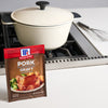 McCormick® Pork Gravy Seasoning Mix, 0.87 oz (6-Pack)
