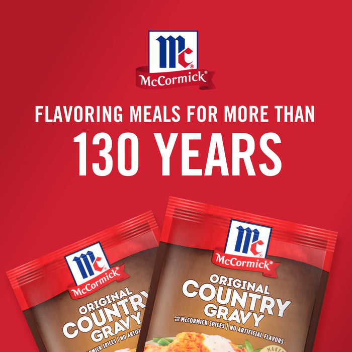 McCormick® Original Country Gravy Mix, 2.640 oz (6-Pack)