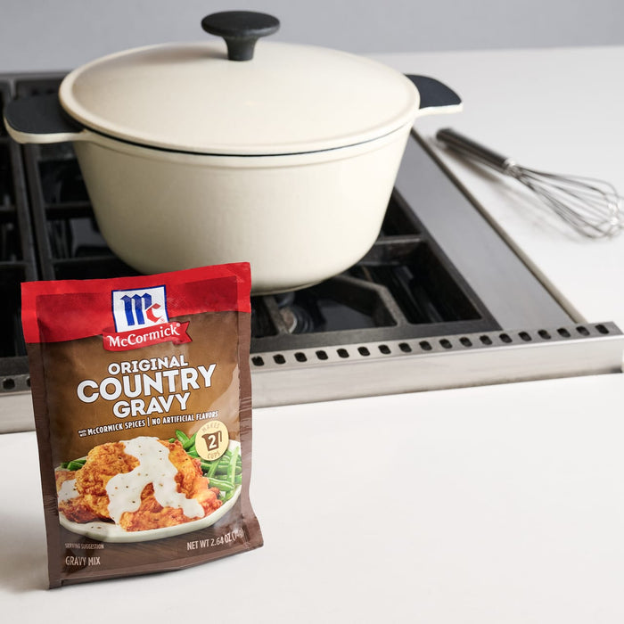 McCormick® Original Country Gravy Mix, 2.640 oz (6-Pack)