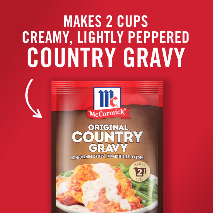 McCormick® Original Country Gravy Mix, 2.640 oz (6-Pack)