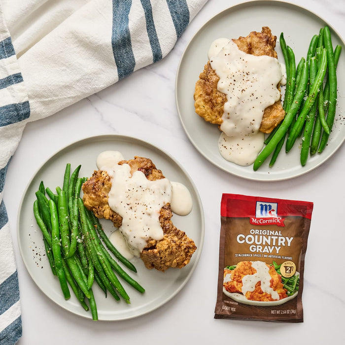 McCormick® Original Country Gravy Mix, 2.640 oz (6-Pack)