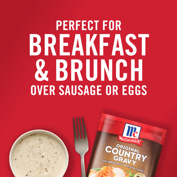 McCormick® Original Country Gravy Mix, 2.640 oz (6-Pack)