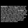 The ingredients list for Mccormick Country With Sausage Gravy Mix Country 2.64 Oz, shown in white text on a black background.