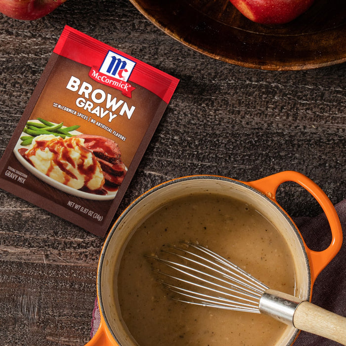 McCormick® Brown Gravy Mix, 0.87 oz (6-Pack)