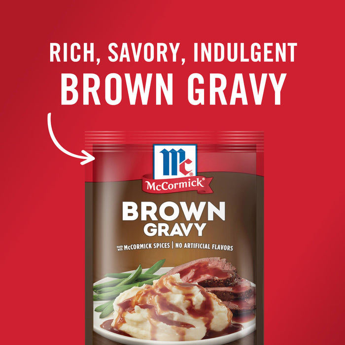 McCormick® Brown Gravy Mix, 0.87 oz (6-Pack)
