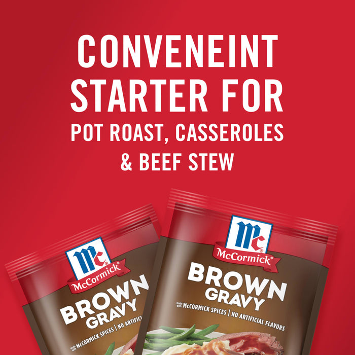 McCormick® Brown Gravy Mix, 0.87 oz (6-Pack)