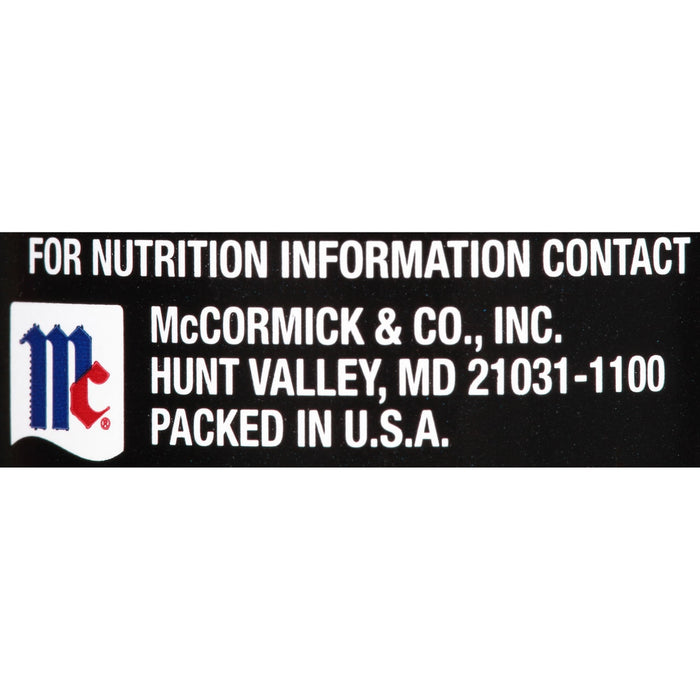 McCormick &amp; Co. Inc. contact information for nutrition facts.