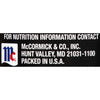 McCormick &amp; Co. Inc. contact information for nutrition facts.