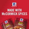McCormick® Mild Chili Seasoning Mix, 1.25 oz (6-Pack)