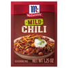 McCormick® Mild Chili Seasoning Mix, 1.25 oz (6-Pack)