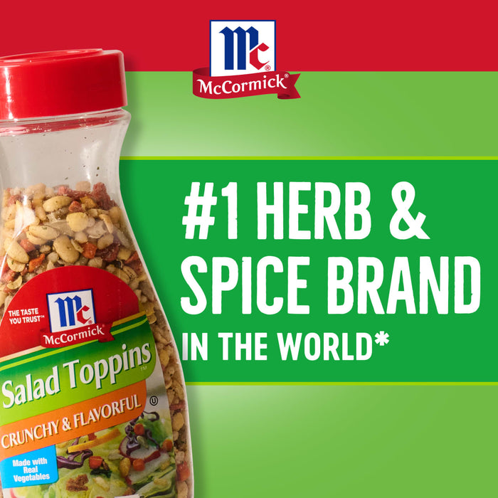 McCormick Salad Toppins Crunchy & Flavorful 3.75 OZ
