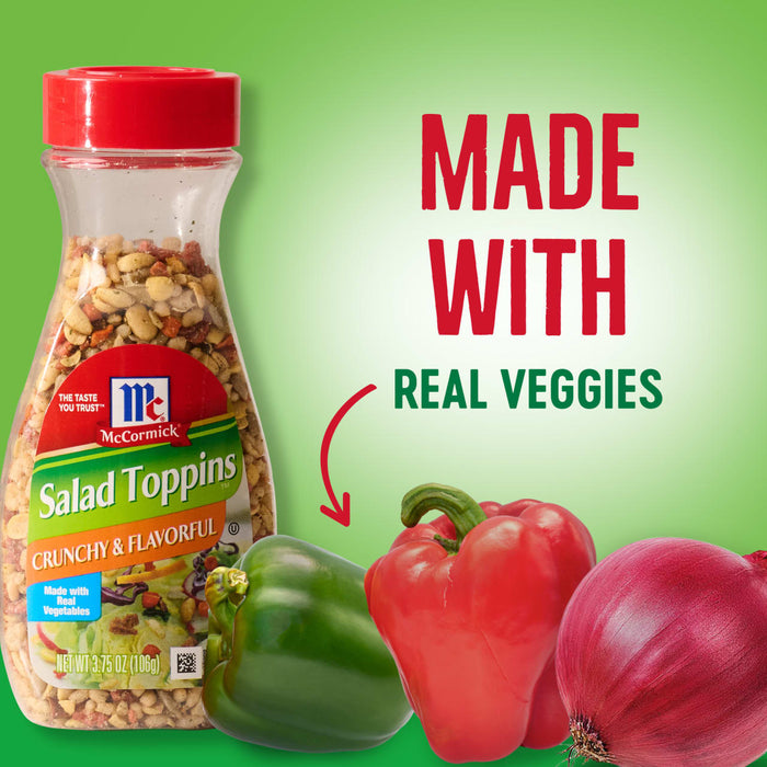 McCormick Salad Toppins Crunchy & Flavorful 3.75 OZ
