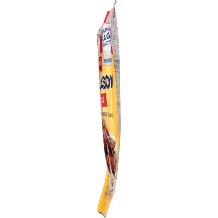 ['A package of McCormick Grill Mates Seasoning Mix.']