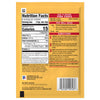 The back of a package of Mccormick Bag N Season Regular Pork Chop Seasoning Mix &amp; Cooking Bag 1.06 Oz displays nutrition facts, ingredients, and step-by-step cooking directions for pork chops and pork roast.