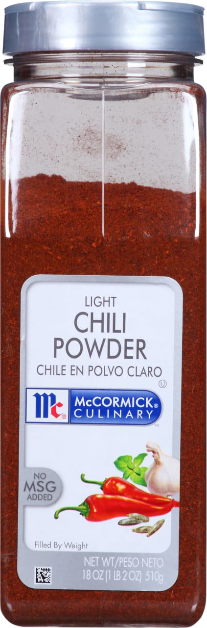 McCormick Culinary Light Chili Powder, 18.0 oz