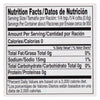 Nutrition facts label for a product with 0 calories 0g fat 15mg sodium 0g carbohydrates and 0g protein.