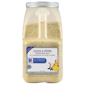 McCormick Culinary Lemon & Pepper Seasoning Salt, 7.5 lb