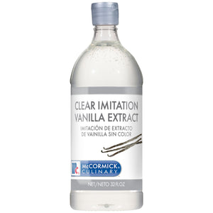 McCormick Culinary Clear Imitation Vanilla Extract, 32.0 fl oz