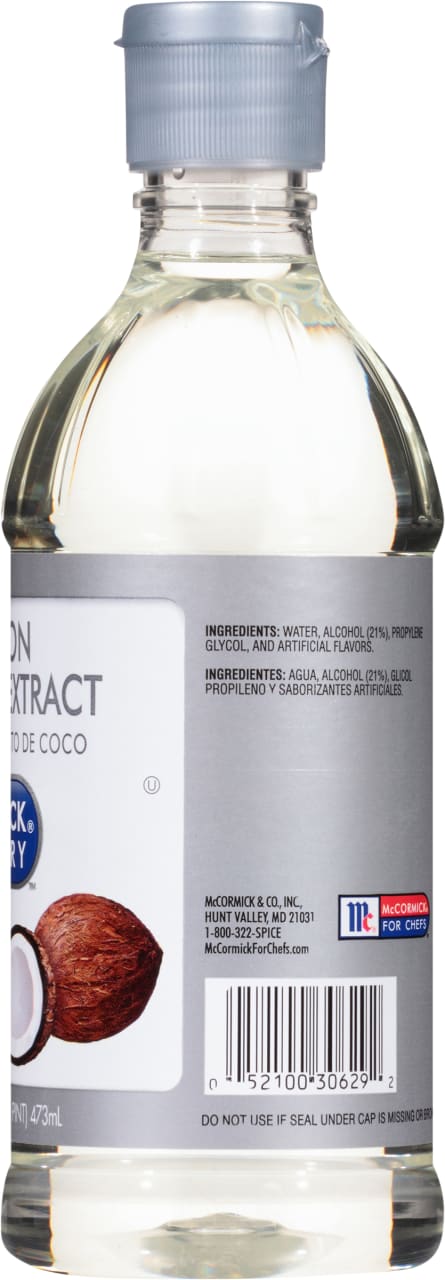 McCormick Culinary Imitation Coconut Extract, 16.0 fl oz