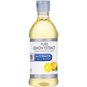 McCormick Culinary Pure Lemon Extract, 16.0 fl oz