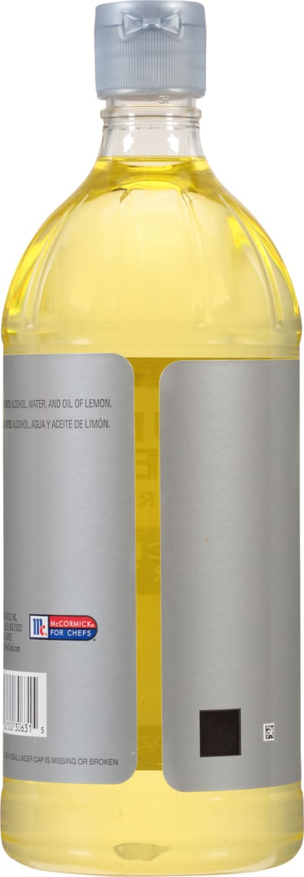 McCormick Culinary Pure Lemon Extract, 32.0 fl oz