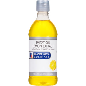 McCormick Culinary Imitation Lemon Extract, 16.0 fl oz