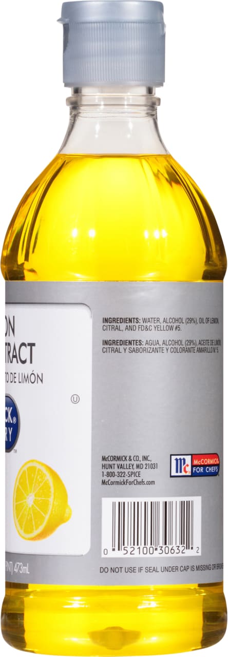 McCormick Culinary Imitation Lemon Extract, 16.0 fl oz