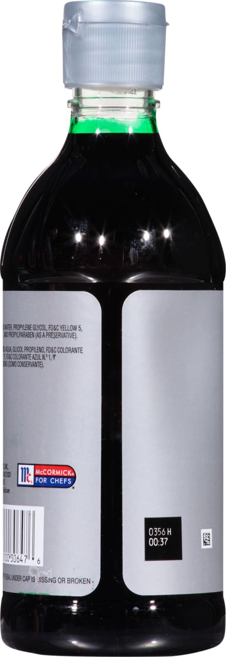McCormick Culinary Green Food Color, 16.0 fl oz