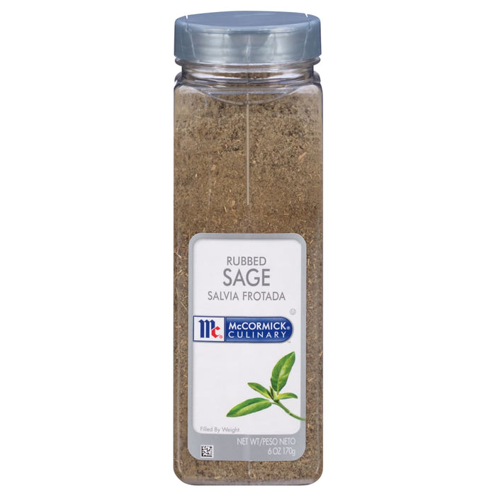McCormick Culinary Rubbed Sage, 6.0 oz