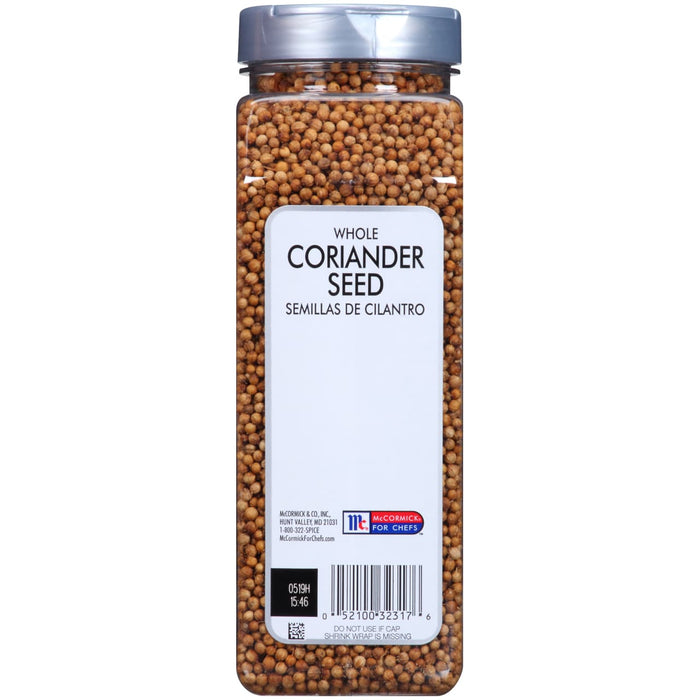 McCormick Culinary Whole Coriander Seed, 11.0 oz