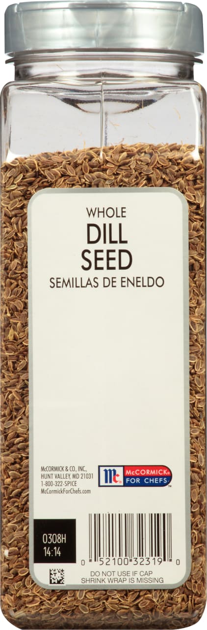 McCormick Culinary Whole Dill Seed, 15.0 oz