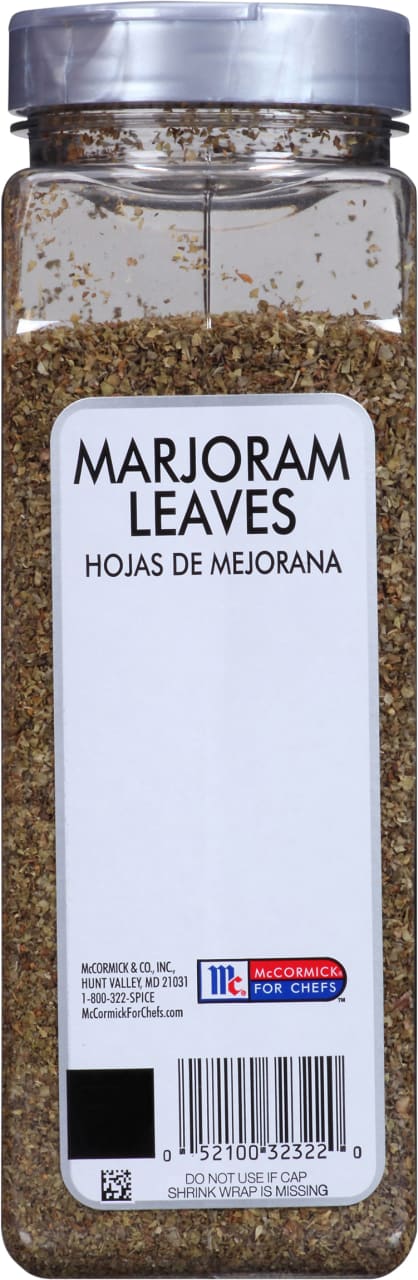 McCormick Culinary Marjoram Leaves, 4.0 oz