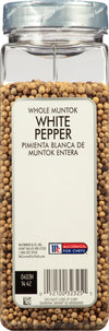 McCormick Culinary Whole Muntok White Pepper, 20.0 oz