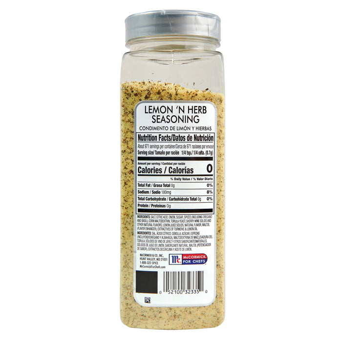 McCormick Culinary Lemon 'N Herb Seasoning, 24.0 oz