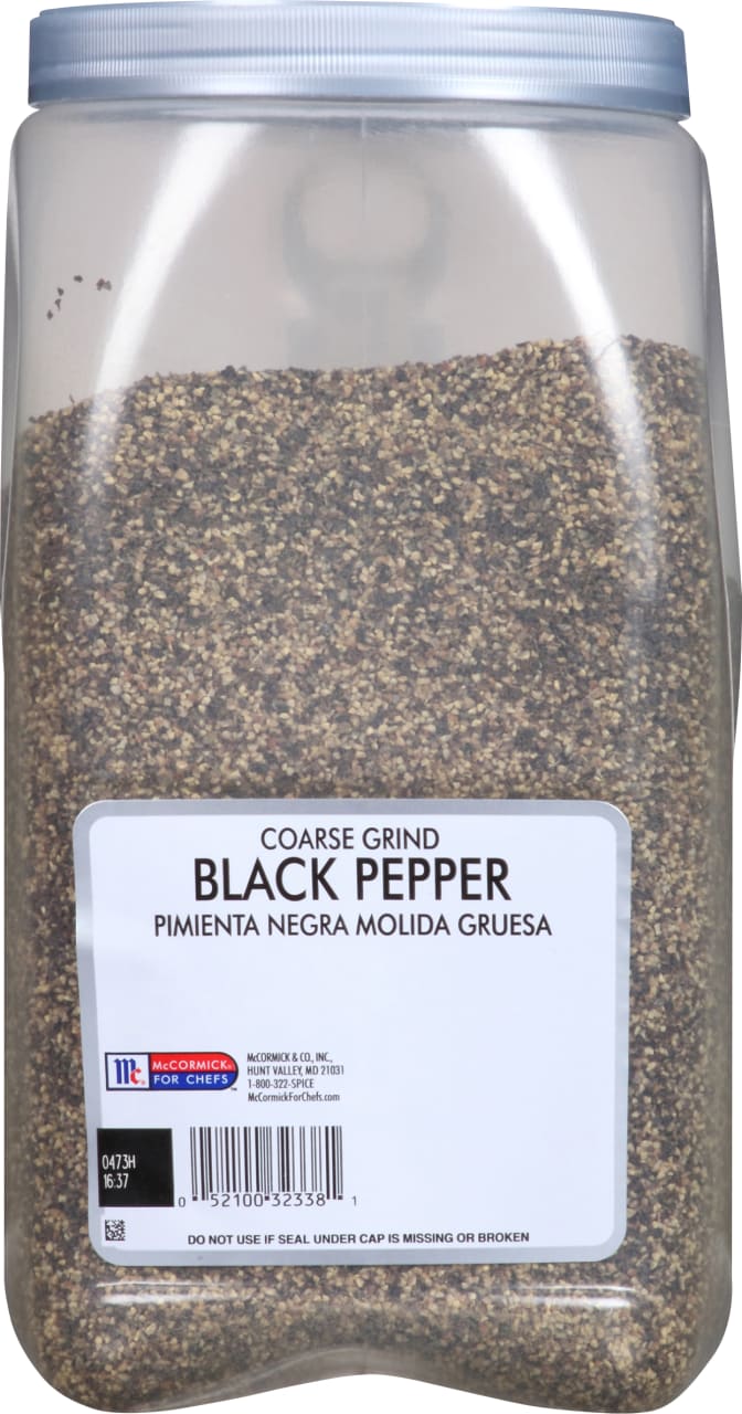 McCormick Culinary Coarse Grind Black Pepper, 5.0 lb