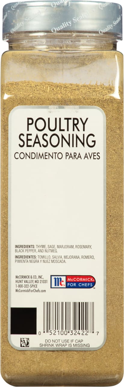 McCormick Culinary Poultry Seasoning, 12.0 oz