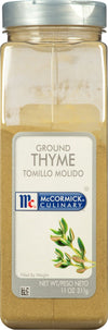 McCormick Culinary Ground Thyme, 11.0 oz