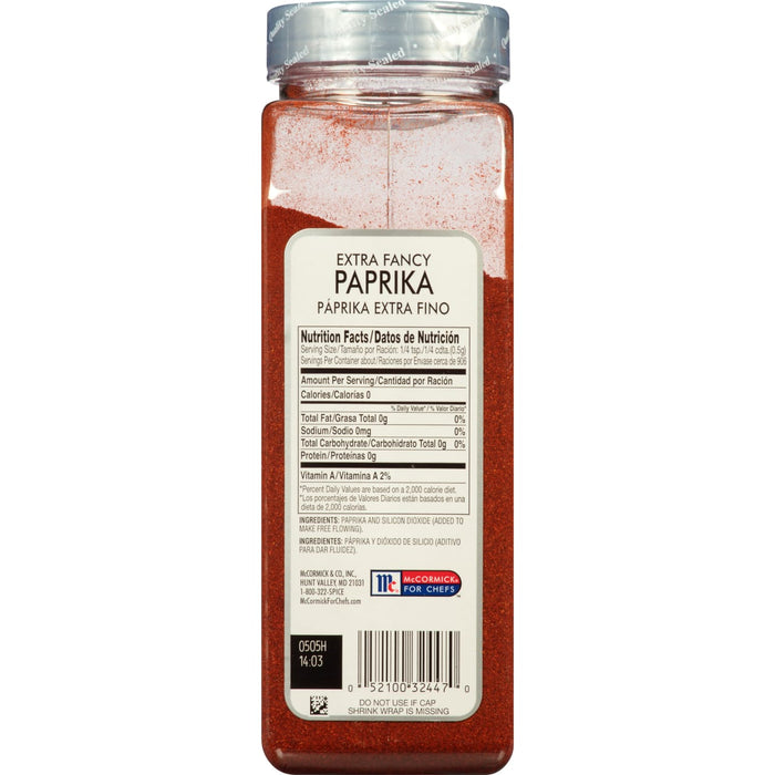McCormick Culinary Extra Fancy Paprika, 16.0 oz