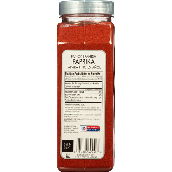 McCormick Culinary Fancy Spanish Paprika, 18.0 oz