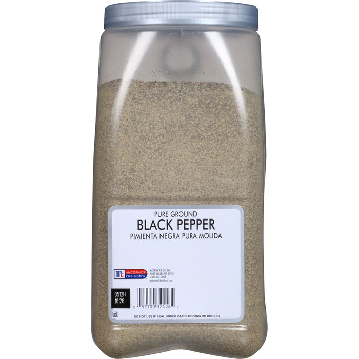 McCormick Culinary Pure Ground Black Pepper, 5.0 lb