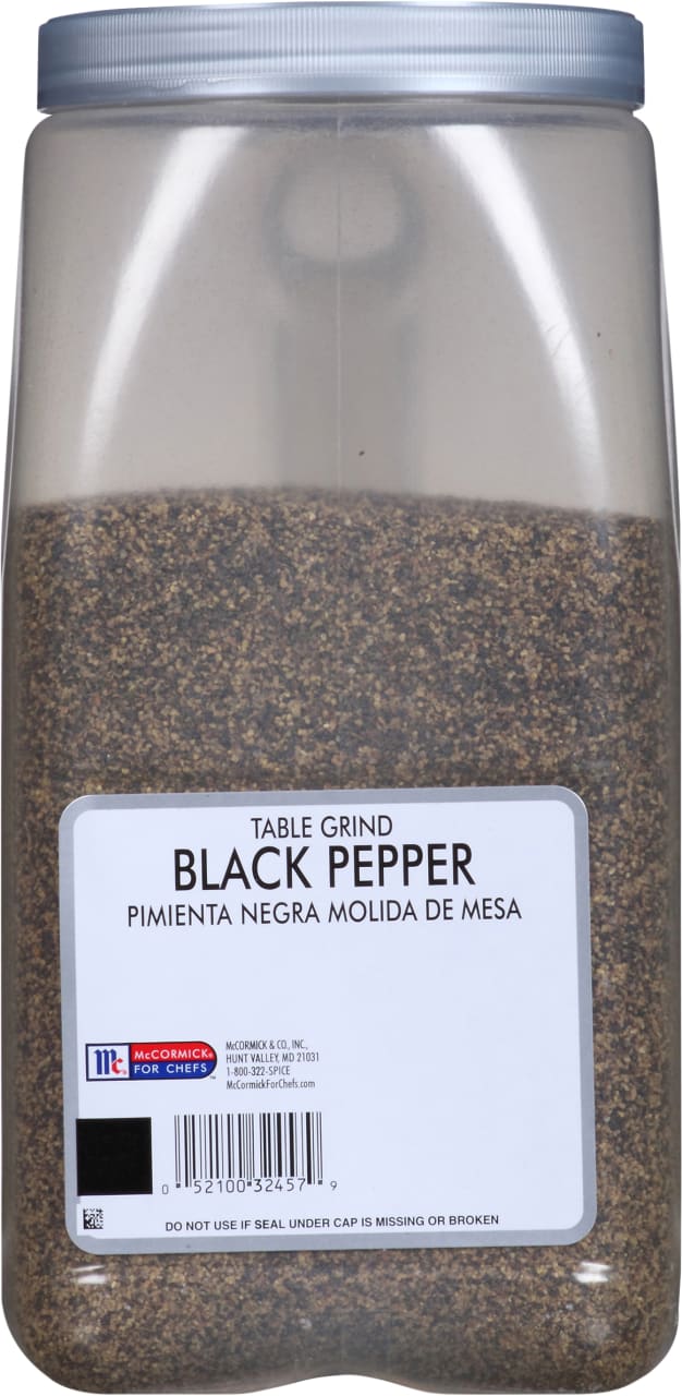 McCormick Culinary Table Grind Black Pepper, 5.0 lb