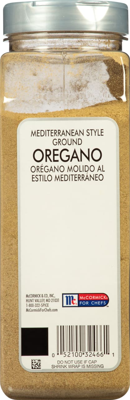 McCormick Culinary Mediterranean Style Ground Oregano, 13.0 oz