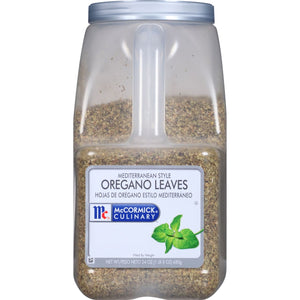 McCormick Culinary Mediterranean Style Oregano Leaves, 1.5 lb