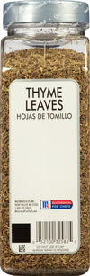 McCormick Culinary Thyme Leaves, 6.0 oz