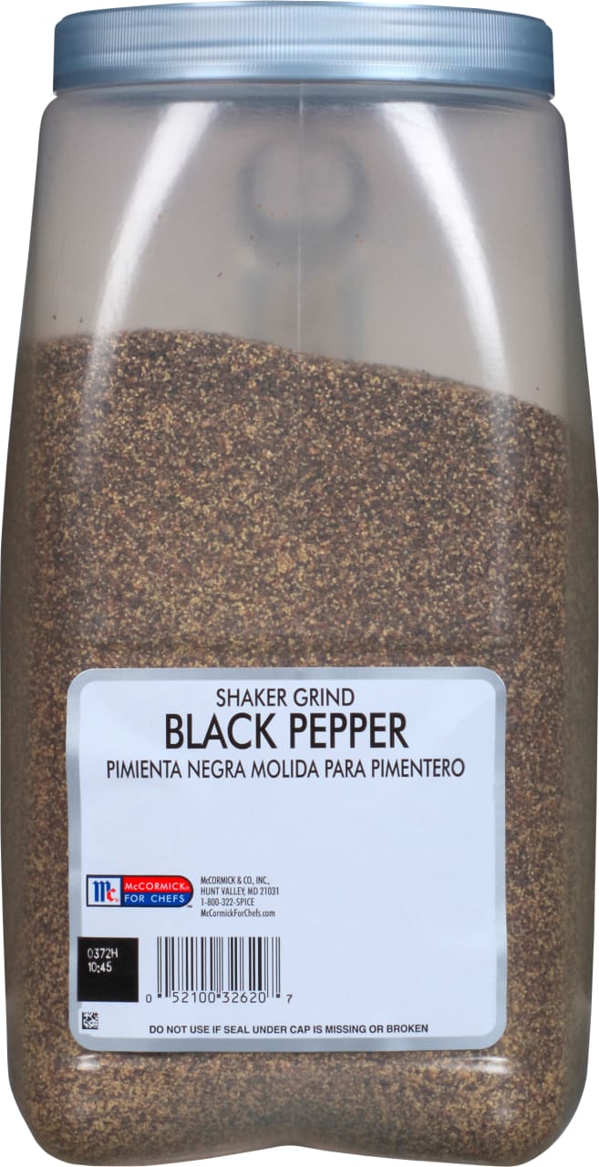 McCormick Culinary Shaker Grind Black Pepper, 5.0 lb