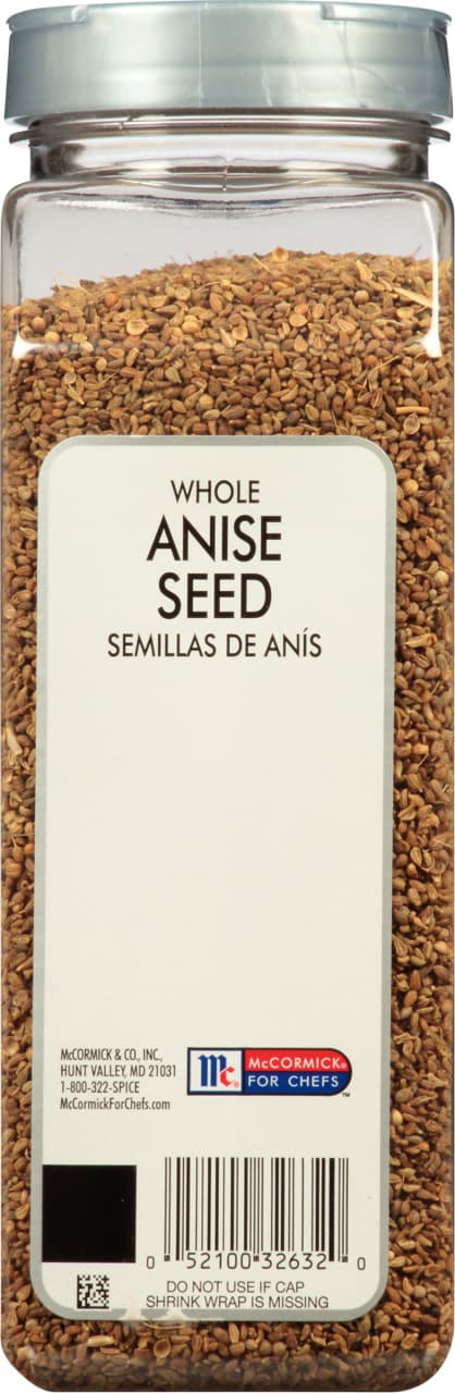McCormick Culinary Whole Anise Seed, 18.0 oz