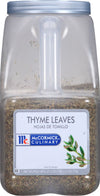 McCormick Culinary Thyme Leaves, 27.5 oz