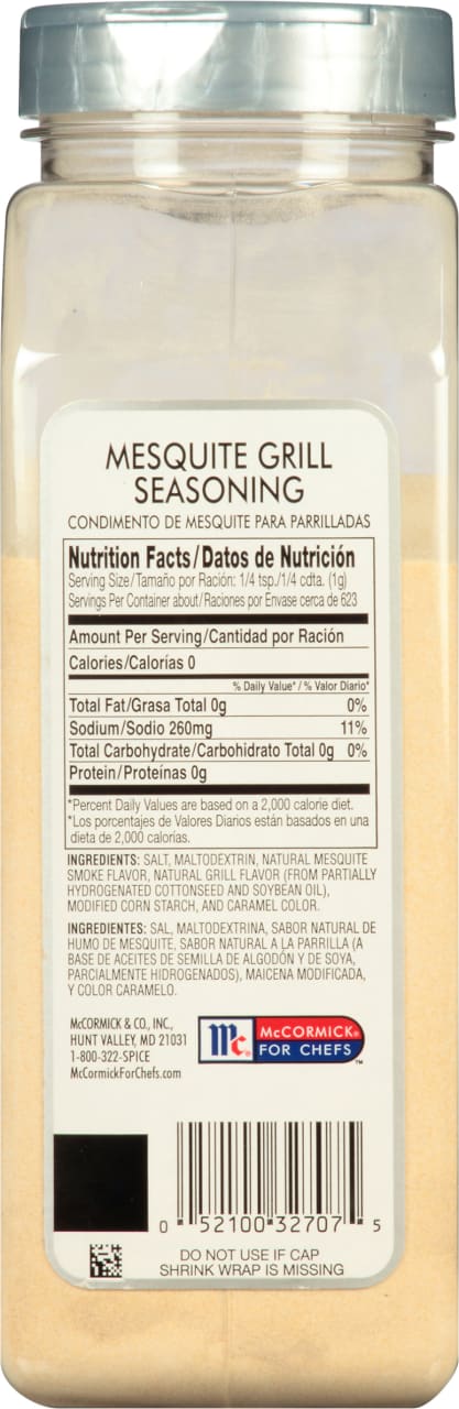 McCormick Culinary Mesquite Grill Seasoning, 22.0 oz