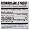 Nutrition facts label for a product with 0 calories 0g fat 260mg sodium 0g carbohydrates and 0g protein.
