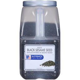 McCormick Culinary Whole Black Sesame Seed, 5.5 lb